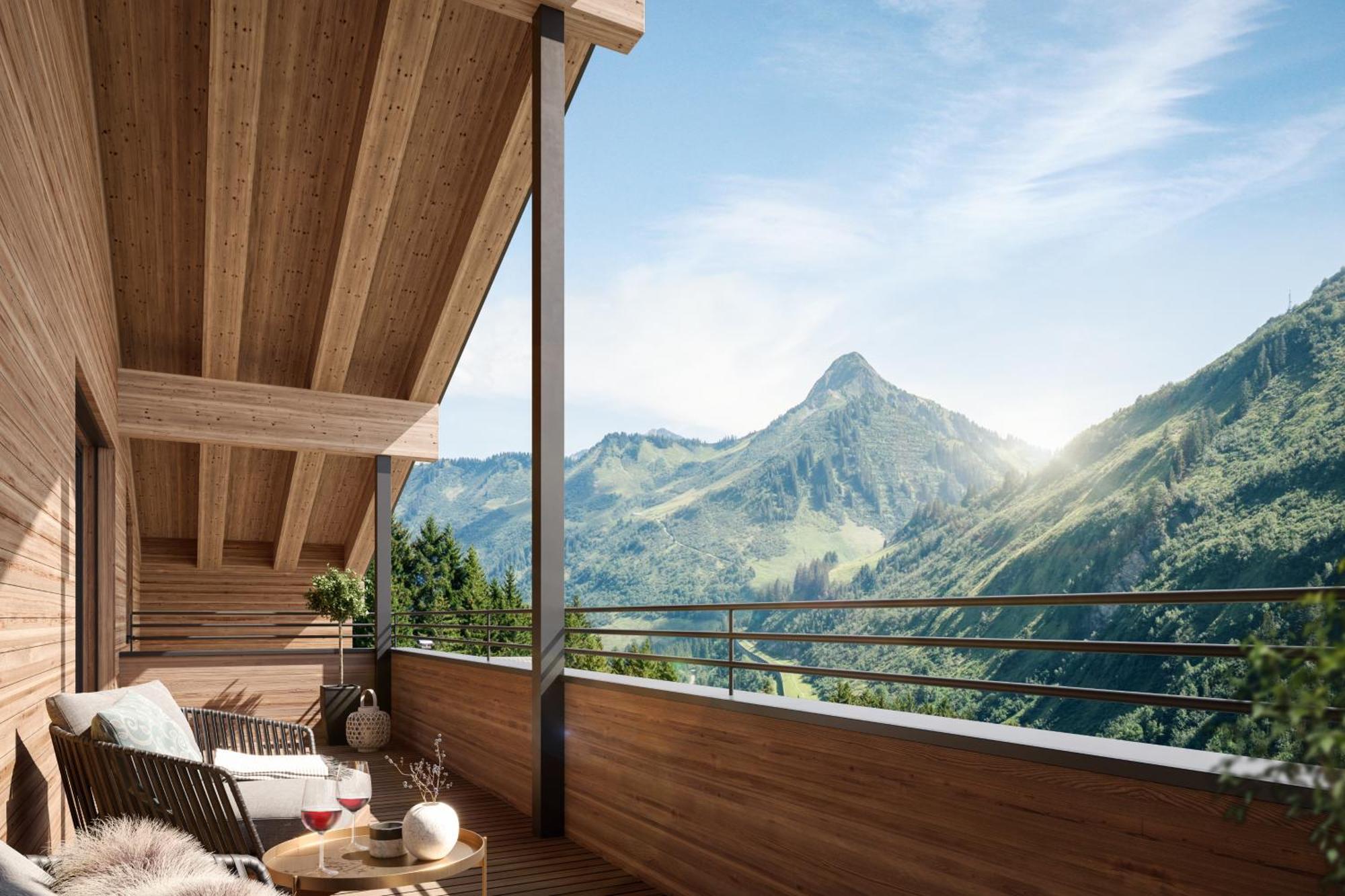 Alpenstolz Damuels Haus 2 - Stilvoll Urlauben In Den Bergen Damüls Exterior foto